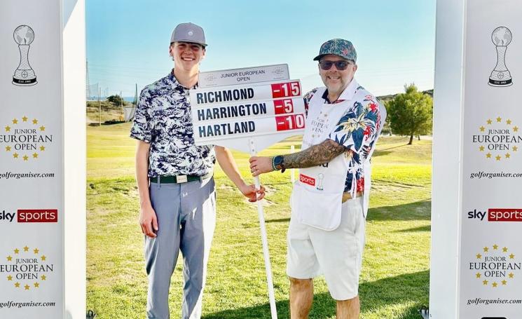 Harry Richmond the new European Junior Champion